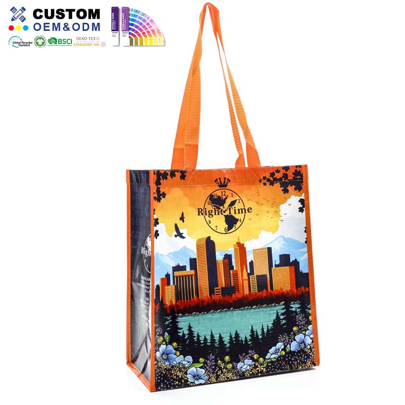 Rpet Lamination Shopper Bag Right Time